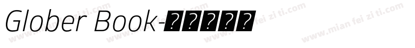 Glober Book字体转换
